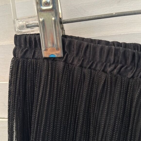 Cocktail Evening Pants Size Medium Vintage 80s Riazee Wide Leg - Picture 6 of 8